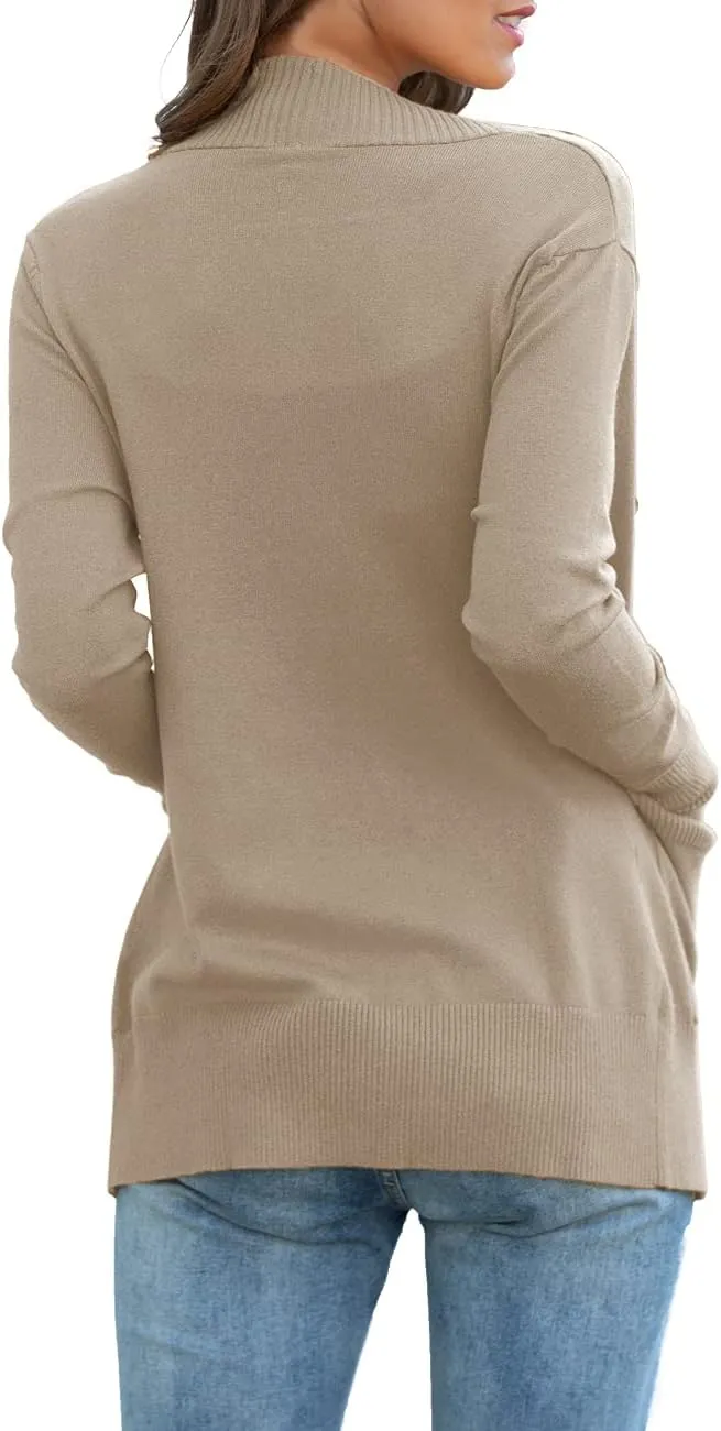 REDHOTYPE Women's Cardigans with Pockets Casual Lightweight Open Front Cardigan Sweaters for Women (S-2XL)