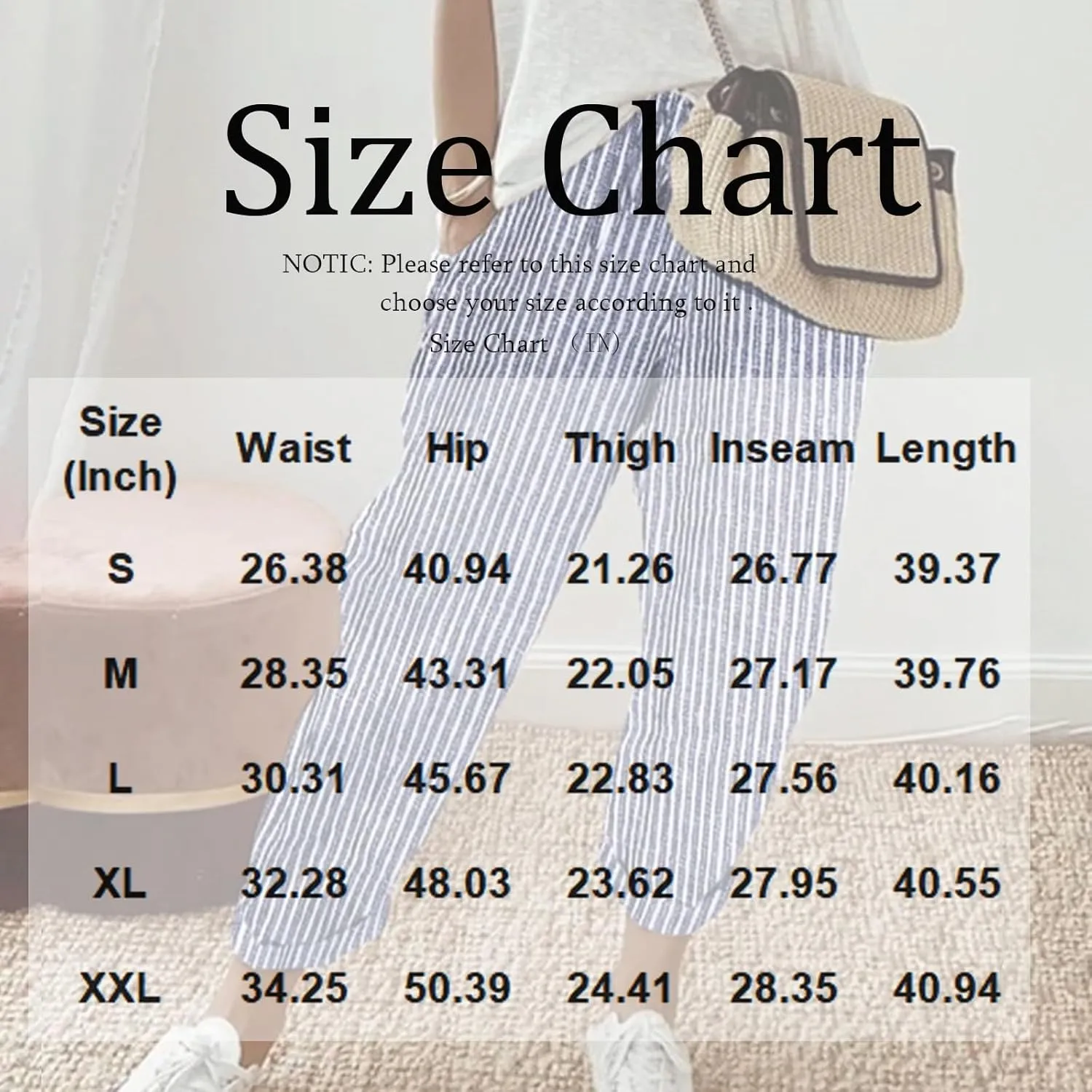 Summer Pants for Women, Drawstring Baggy Beach Trousers High Waisted Vacation Wide Leg Business Slacks Outfits